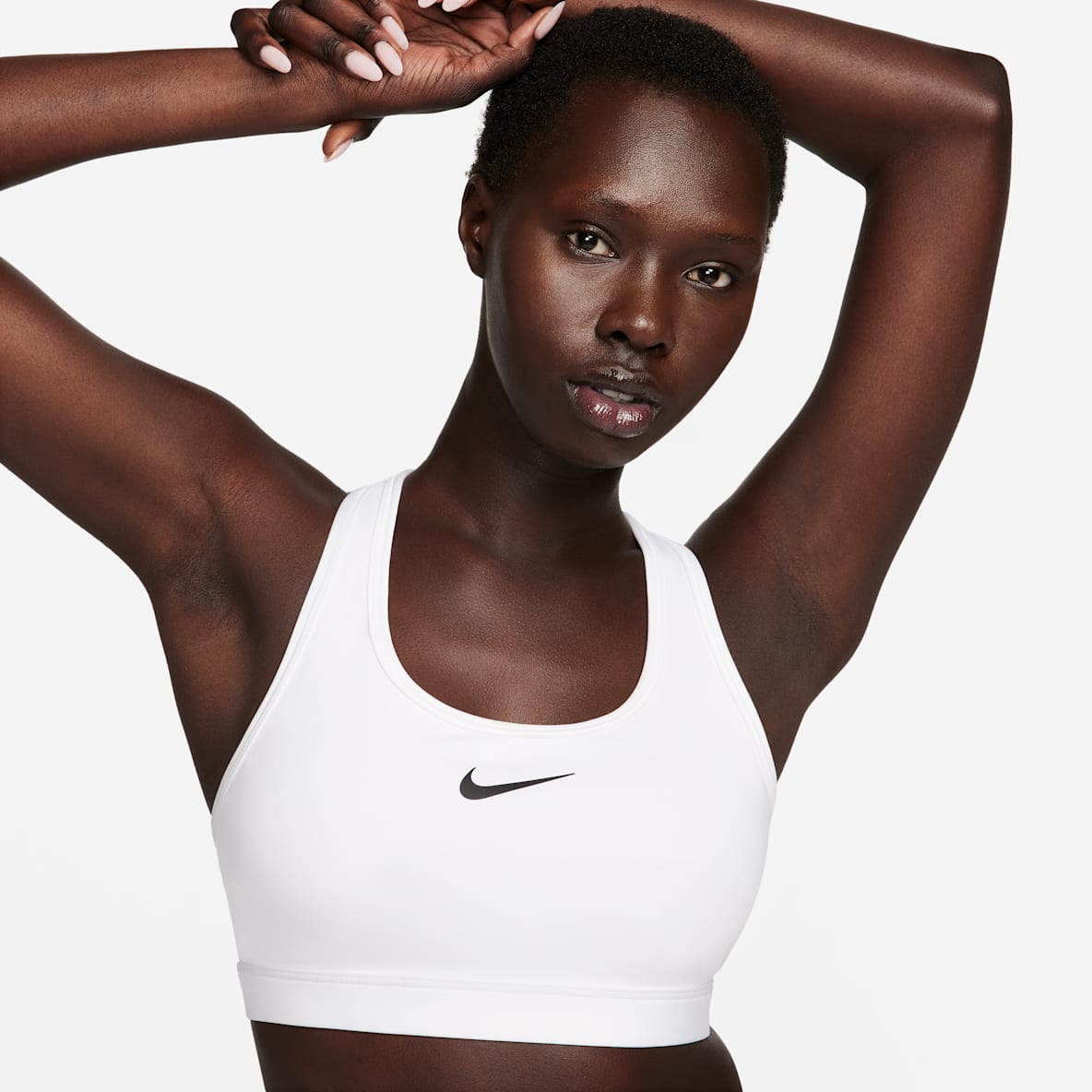 White Sports Bras. Nike CA